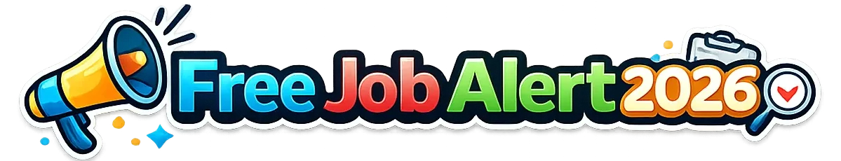 Free Job Alert 2026