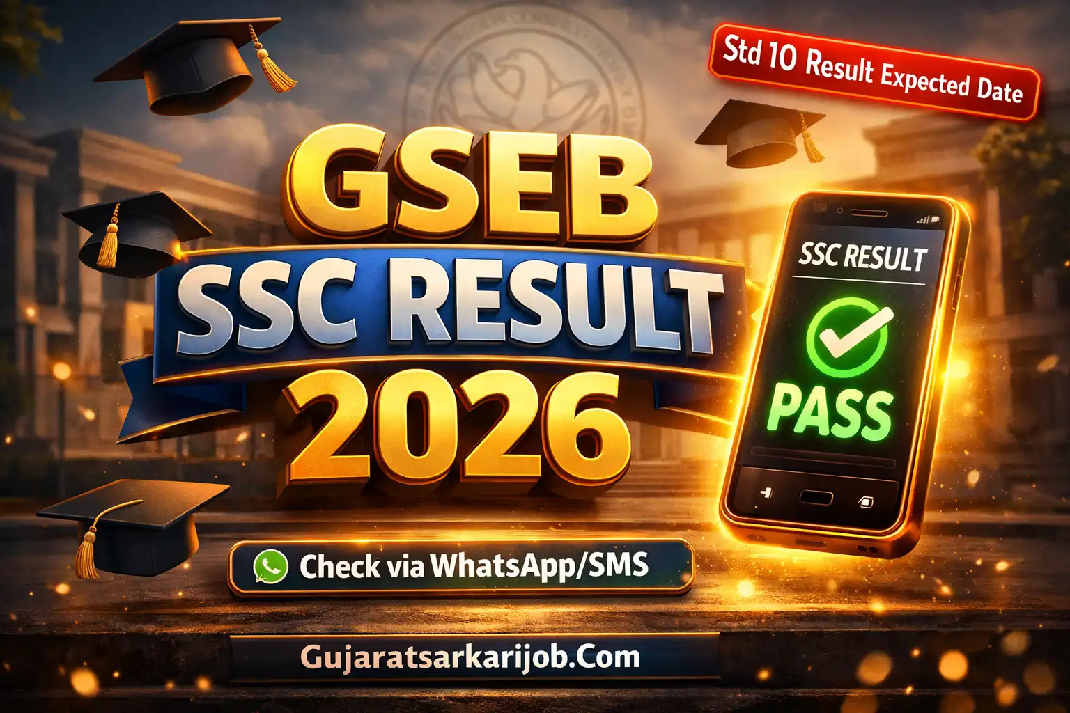 GSEB SSC Result 2026 Date And Online Check Method Gujarat Board