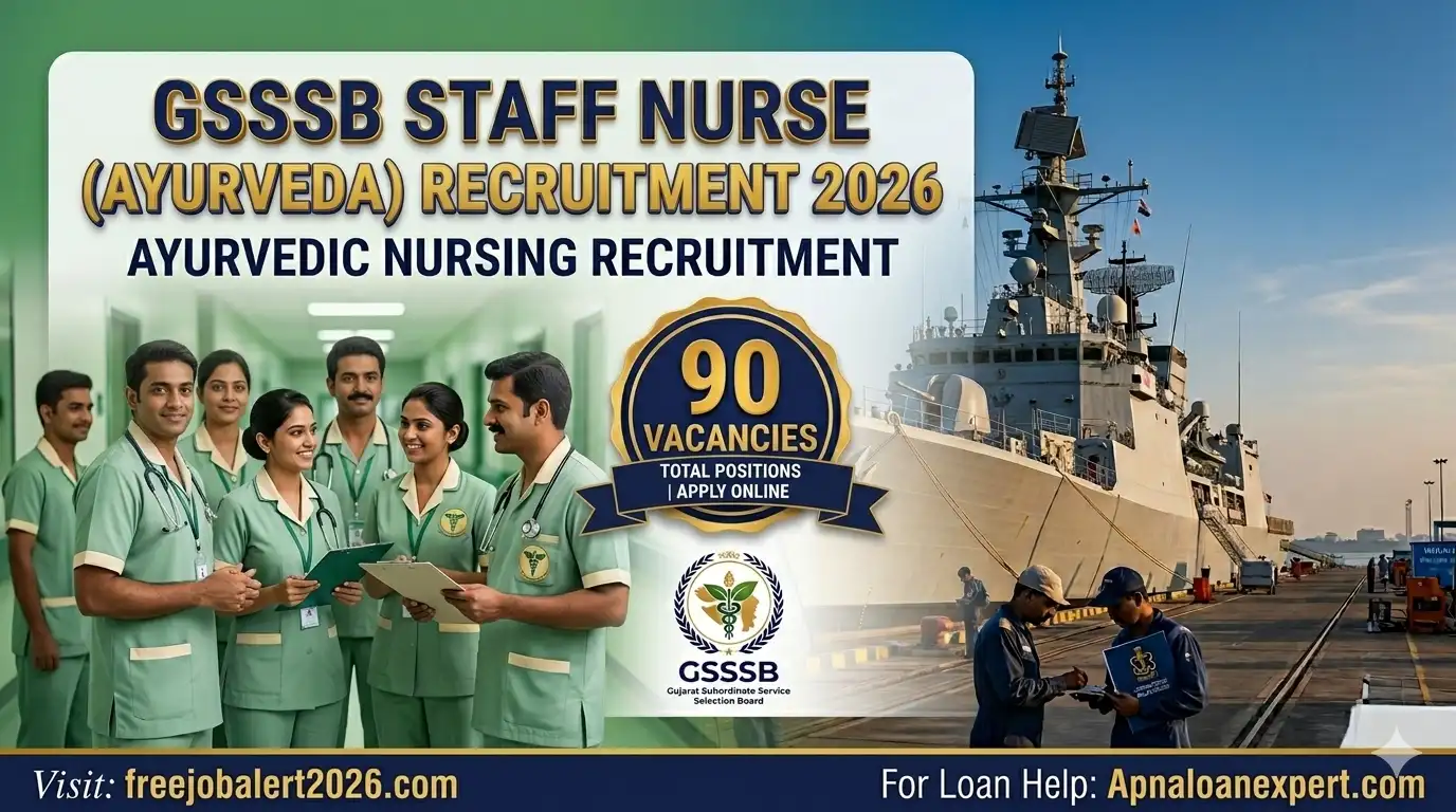 GSSSB Staff Nurse Ayurveda Recruitment 2026 Official Notification